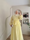 Grace Büzgülü Etekli Takım