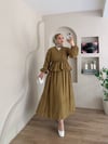 Grace Büzgülü Etekli Takım