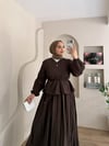 Grace Büzgülü Etekli Takım