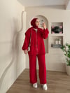 Hanna Fermuarlı İkili Takım