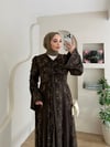 Lara Desen Baskılı Tül Şifon Elbise