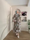Larin Kruvaze Desenli Şifon Takım