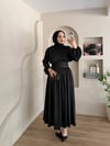 Leyuze Saten Etekli Takım 