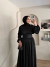Leyuze Saten Etekli Takım 