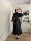 Leyuze Saten Etekli Takım 