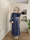Leyuze Saten Etekli Takım 