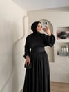 Leyuze Saten Etekli Takım 