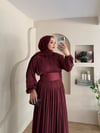 Leyuze Saten Etekli Takım 
