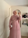 Liya Omuz Tokalı Pelerinli Abiye