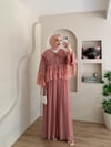 Lolly Dantel Detaylı Pantalonlu Şifon Takım