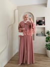 Lolly Dantel Detaylı Pantalonlu Şifon Takım