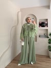 Lolly Dantel Detaylı Pantalonlu Şifon Takım