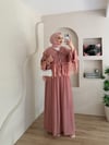 Lolly Dantel Detaylı Pantalonlu Şifon Takım