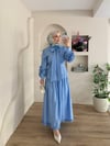 Lucy Yaka Bağlamalı Elbise