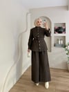 Luis Kuşaklı Kot Pantolonlu Takım