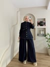 Luis Kuşaklı Kot Pantolonlu Takım