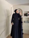 Lurex Gül Detaylı Pelerinli Abiye