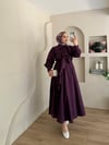 Luva Ön Volanlı Elbise