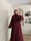 Mahra Üçlü Abaya Takım