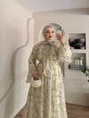 Mango Desenli Vual Elbise