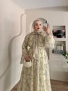 Mango Desenli Vual Elbise