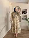 Mango Desenli Vual Elbise