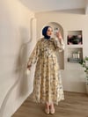Mango Desenli Vual Elbise