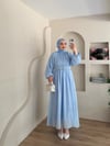Mariam Broş Detaylı Elbise 