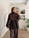 Maya Fermuar Detay Pantalon Takım