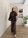 Maya Fermuar Detay Pantalon Takım