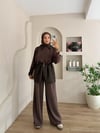 Maya Fermuar Detay Pantalon Takım