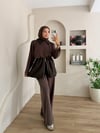 Maya Fermuar Detay Pantalon Takım