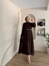 Meyra Tül Detay Kemerli Elbise