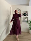 Meyra Tül Detay Kemerli Elbise
