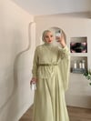 Meyra Tül Detay Kemerli Elbise