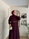 Meyra Tül Detay Kemerli Elbise