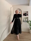 Meyra Tül Detay Kemerli Elbise