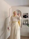 Meyra Tül Detay Kemerli Elbise