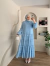 Milena Fırfır Detay Şifon Elbise