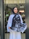 Mira Dalga Desenli Şal