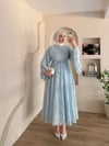 Molira Payet İşlemeli Dantel Elbise