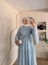 Molira Payet İşlemeli Dantel Elbise