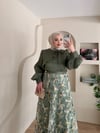 Morpho Çiçek Desen Etekli Takım