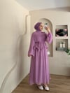 Nazen Fırfır Detay Kemerli Etekli Takım