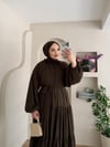 Nesli Çiçek Detay Şallı Elbise