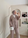 Önü Bağlamalı Kimona Pantalon Takım