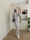 Önü Bağlamalı Kimona Pantalon Takım