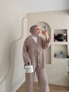 Önü Bağlamalı Kimona Pantalon Takım