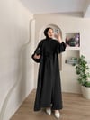 Parla İnci Detay İkili Abaya 