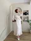 Puantiyeli Lotus Etekli Takım